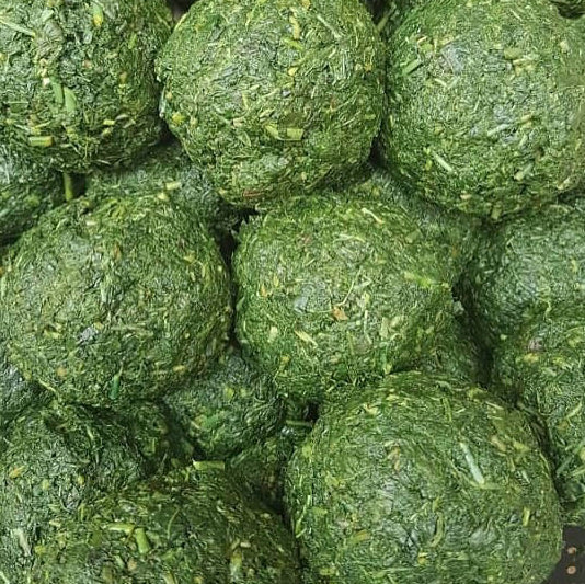 Ndolé (Washed Bitterleaf Balls) – Martha All Natural