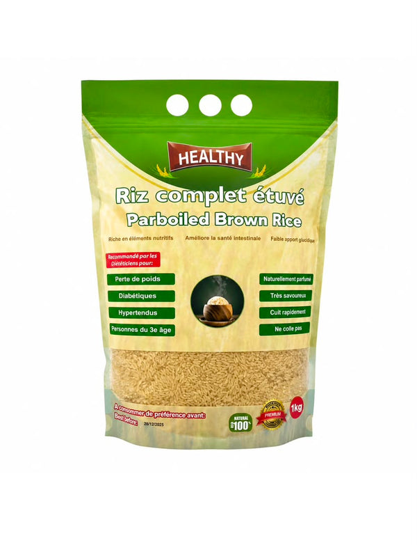 Parboiled Brown Rice - Riz complet Etuvé